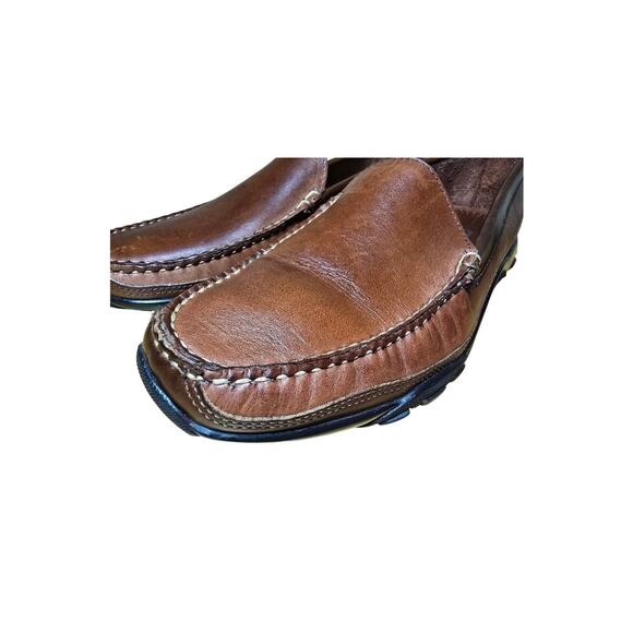 Allen Edmonds 71804 Boulder Brown Leather Driving Loafers Moccasin Mens Size 8.5 - Picture 6 of 7